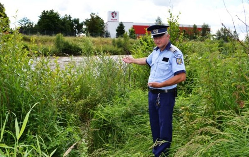 Polițist-erou! S-a aruncat în apele Mureșului ca să salveze un tânăr