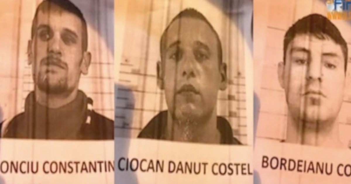 Trei români au evadat dintr-o închisoare din Italia - cei trei evadati