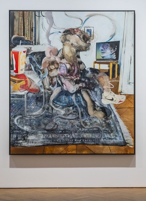 „Figure with remote control”, Adrian Ghenie | Foto: Profimedia