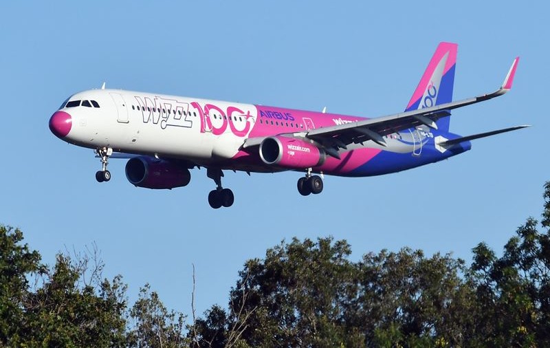 Wizz Air a transportat în 2023 un număr record de peste 60 de milioane de pasageri, dintre care 13 milioane spre sau dinspre România