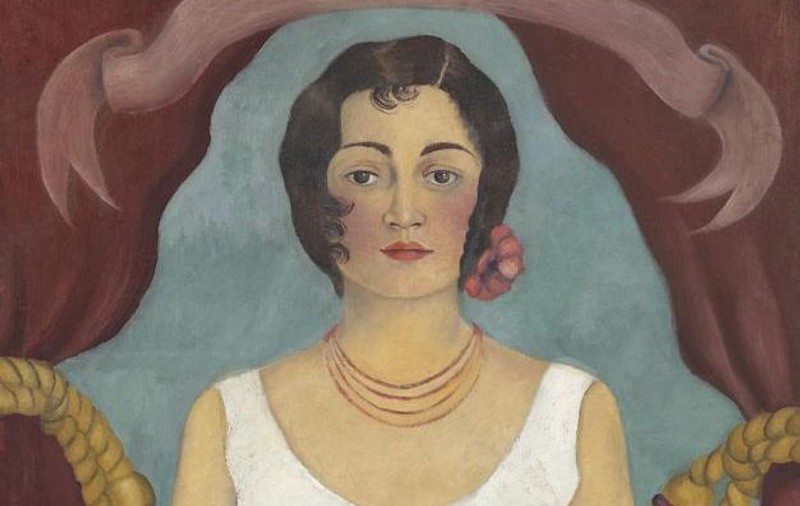 5,8 milioane de dolari pentru tabloul "Femeie în alb" de Frida Kahlo