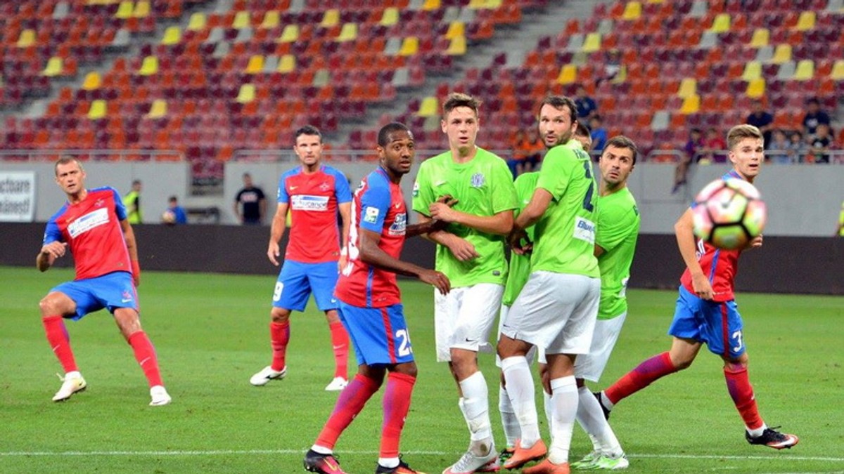 Steaua - CSM Poli Iași din tur s-a încheiat la egalitate, scor 1-1