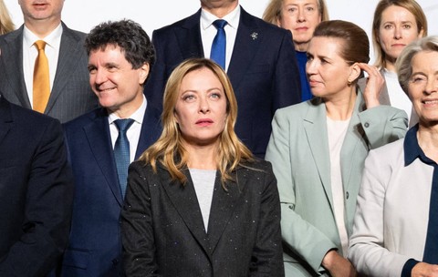 Nicușor Dan și Giorgia Meloni, front comun pentru agricultură și coeziune în bugetul UE. Foto: Profimedia