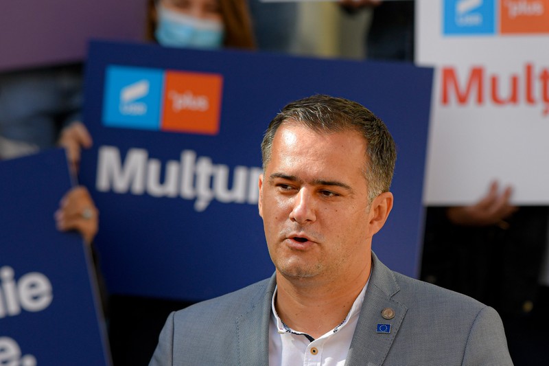 Primarul ales al municipiului Bacău, Lucian Stanciu Viziteu. Foto: Hepta