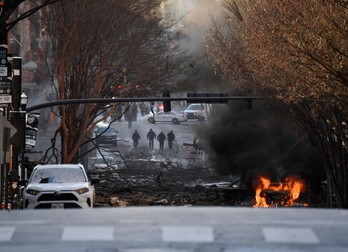 Urmările exploziei din Nashville | Foto: Profimedia