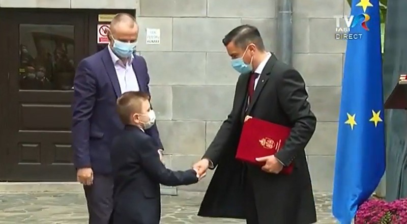 Ceremonia prin care s-au celebrat împlinirea a 15 ani de SMURD | Foto: TVR
