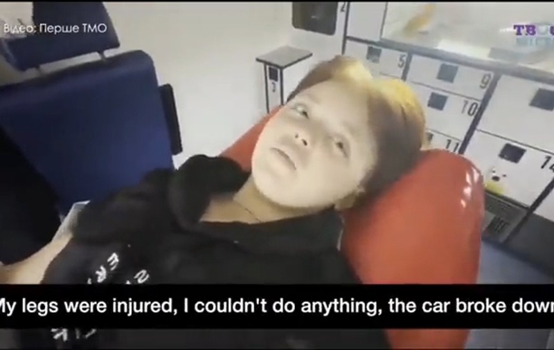 VIDEO | O adolescentă de 15 ani din Ucraina, împușcată în picioare, a condus 30 km ca să salveze patru răniți