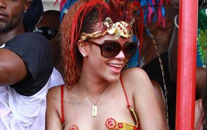 Rihanna se iubeşte cu primul ei prieten, din Barbados