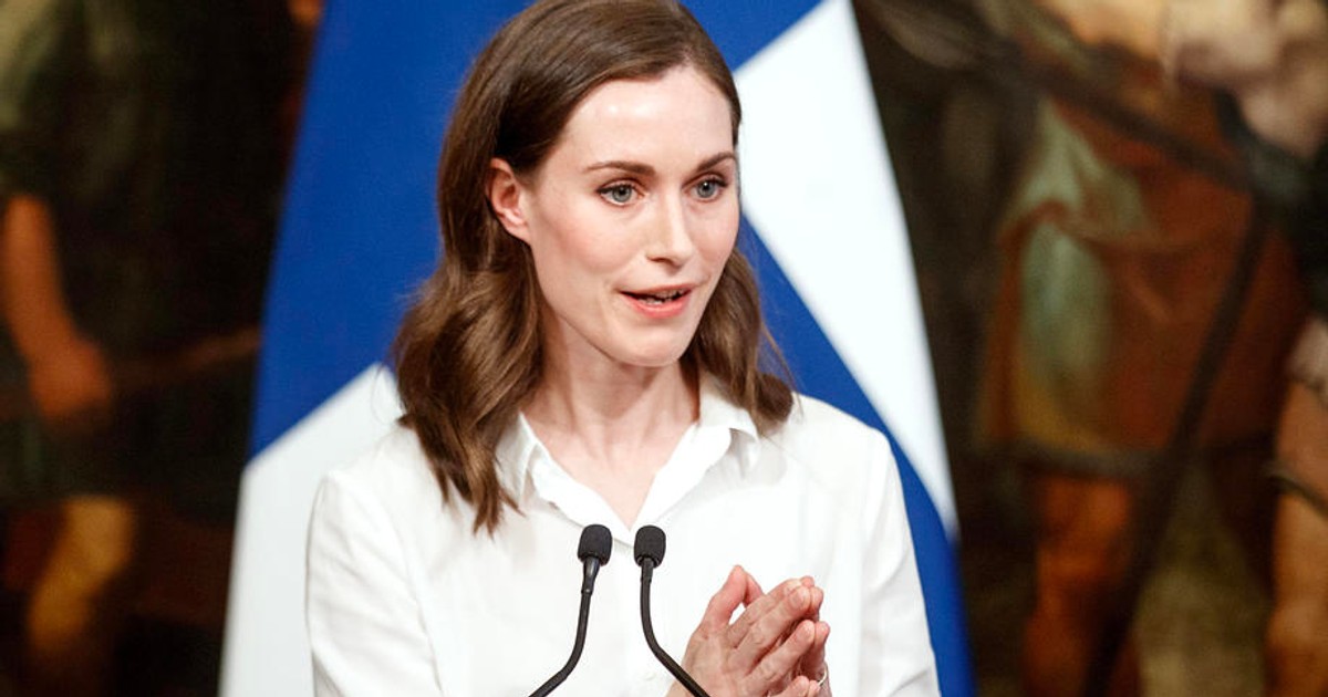 Premierul Finlandei, Sanna Marin. Foto: EPA