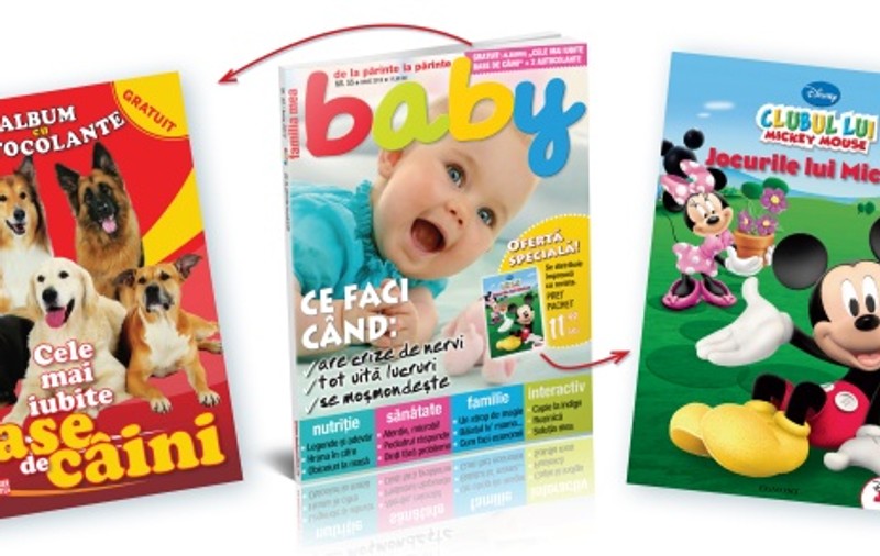 Revista "Baby" ţi-a pregătit o surpriză pentru ziua copilului!