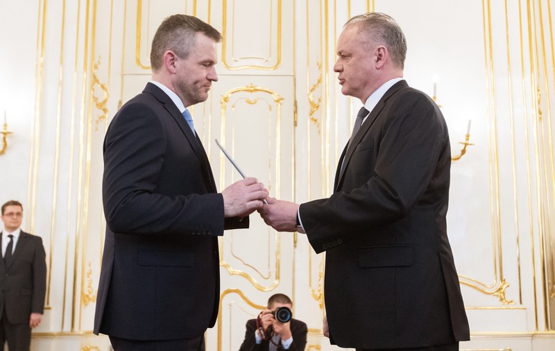 Preşedintele Slovaciei l-a mandatat pe Peter Pellegrini să formeze un nou guvern, după demisia lui Robert Fico