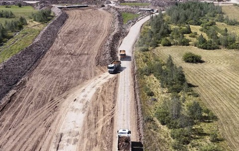 Autostrada A8 -  în construcție 