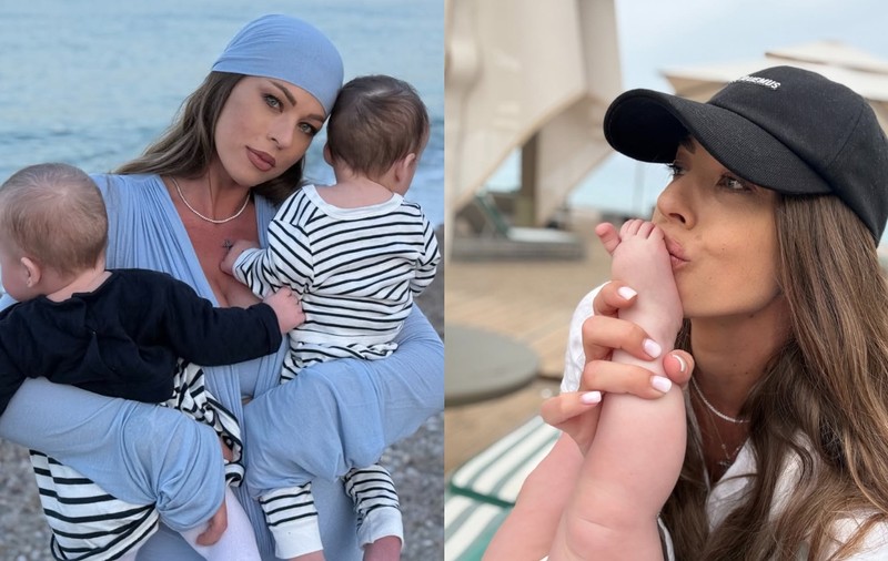 Imagini cu Roxana Nemeș și gemenii ei în vacanță, în Turcia. Cât costă sejurul la resortul de cinci stele din Antalya