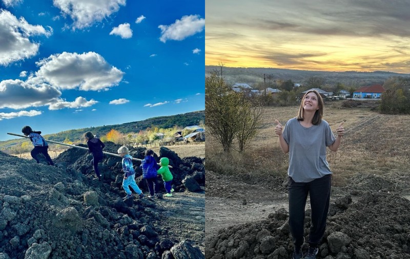 Adela Popescu își construiește casă la Șușani, satul unde a copilărit. Ce spune despre o mutare definitivă: „Lui Radu îi place mai mult decât mie”
