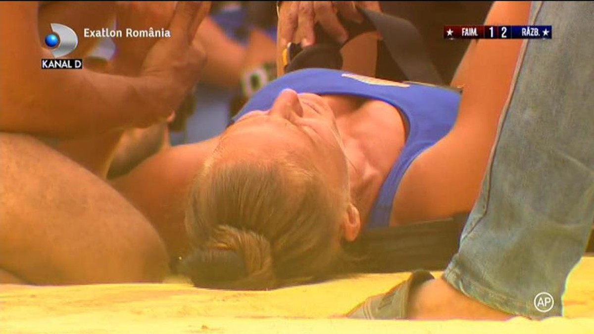 Beatrice Olaru s-a accidentat grav la Exatlon