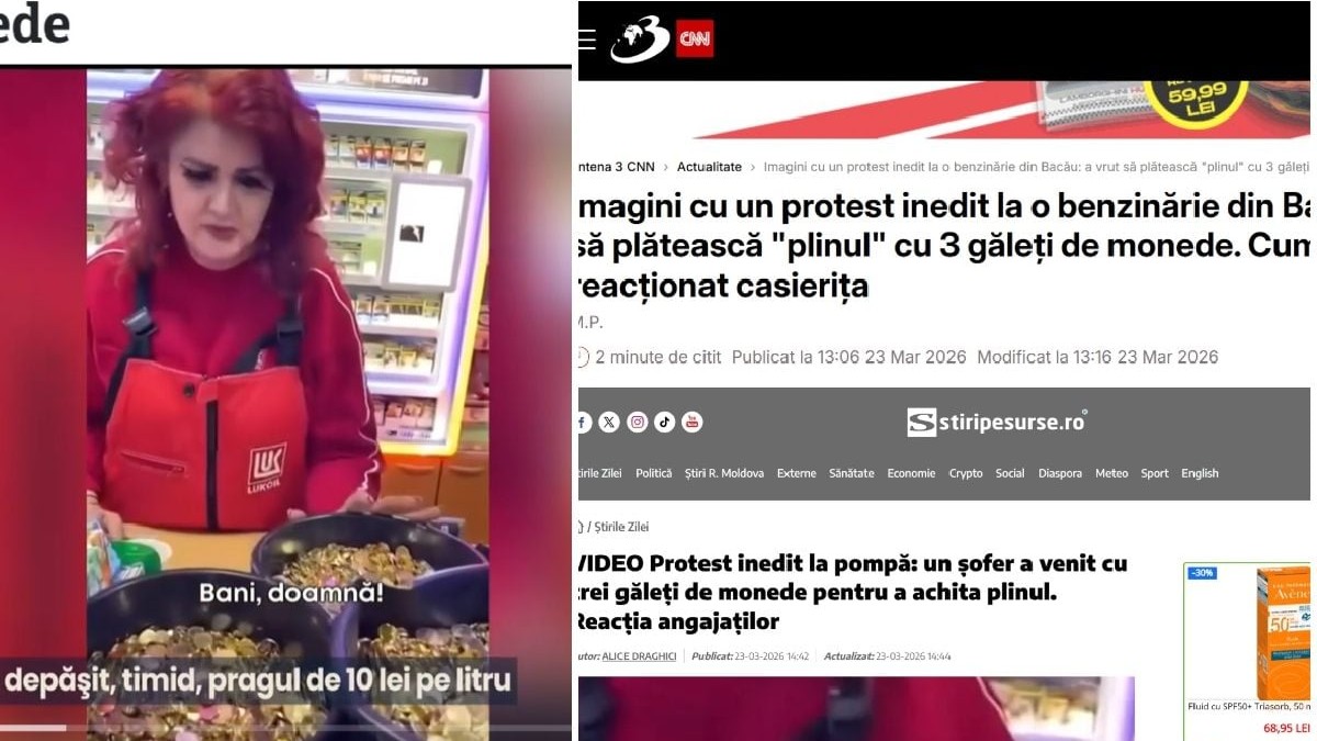 Capturi video cu știrea