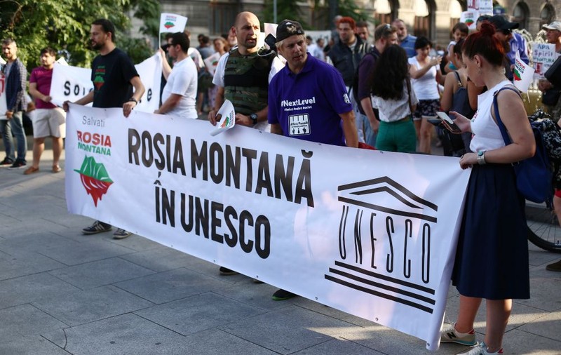 Roșia Montană nu va fi inclusă în patrimoniul UNESCO; Alexandrescu (USR): ”România a fost singurul stat care a militat pentru ca monumentul său să NU intre în listă”