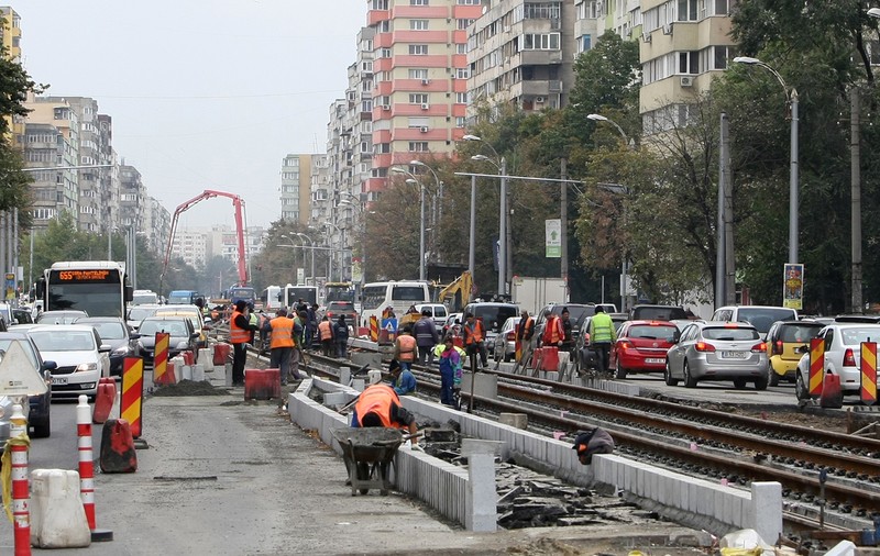 S-au «corelat» şantierele în Bucureşti!