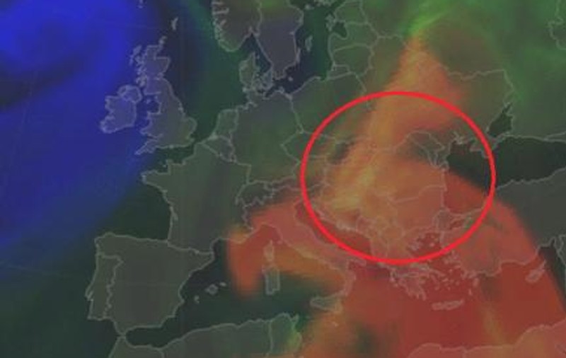 Un nor de praf saharian se află deasupra României, din 16 aprilie. Când va ieși din țara noastră