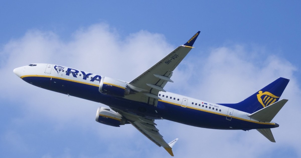 Un avion Ryanair