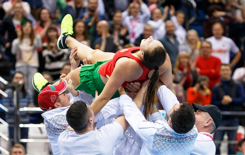 Belarus s-a calificat pentru prima dată în finala Fed Cup / GALERIE FOTO