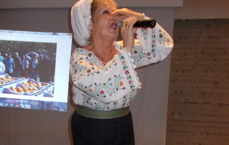 În Siclia, Mioara Velicu a cântat la...tromptetă