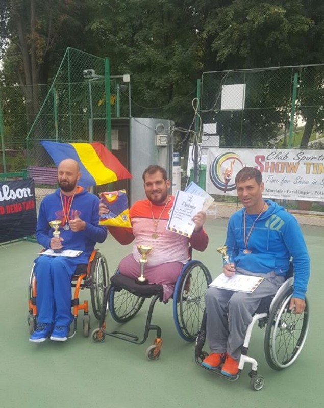 România are un nou campion la tenis în scaun rulant. Filișan - tare și în țară, nu doar afară! / GALERIE FOTO