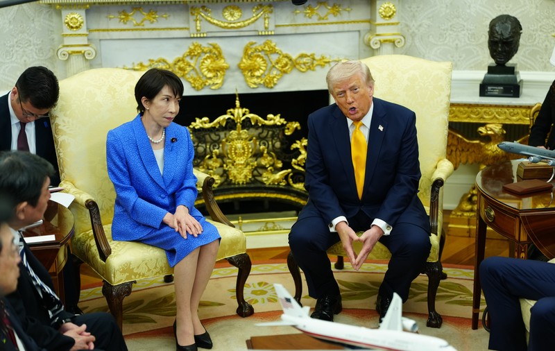 Donald Trump a făcut o glumă despre Pearl Harbor de față cu premierul Japoniei, Sanae Takaichi