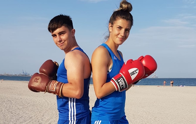 Poveste de dragoste în ringul de box: Robert Jitaru și Cristina Cosma sunt două dintre speranțele boxului românesc la o medalie olimpică