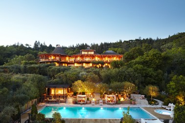 Auberge du Soleil în Napa Valley (foto visitnapavalley.com)