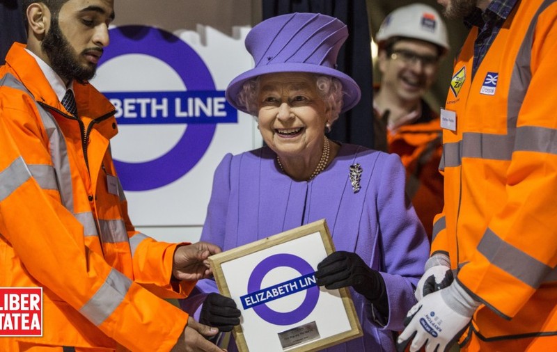 LINIE FERATĂ URBANĂ LA LONDRA CU NUMELE ELISABETH LINE, ÎN ONOAREA REGINEI / VIDEO