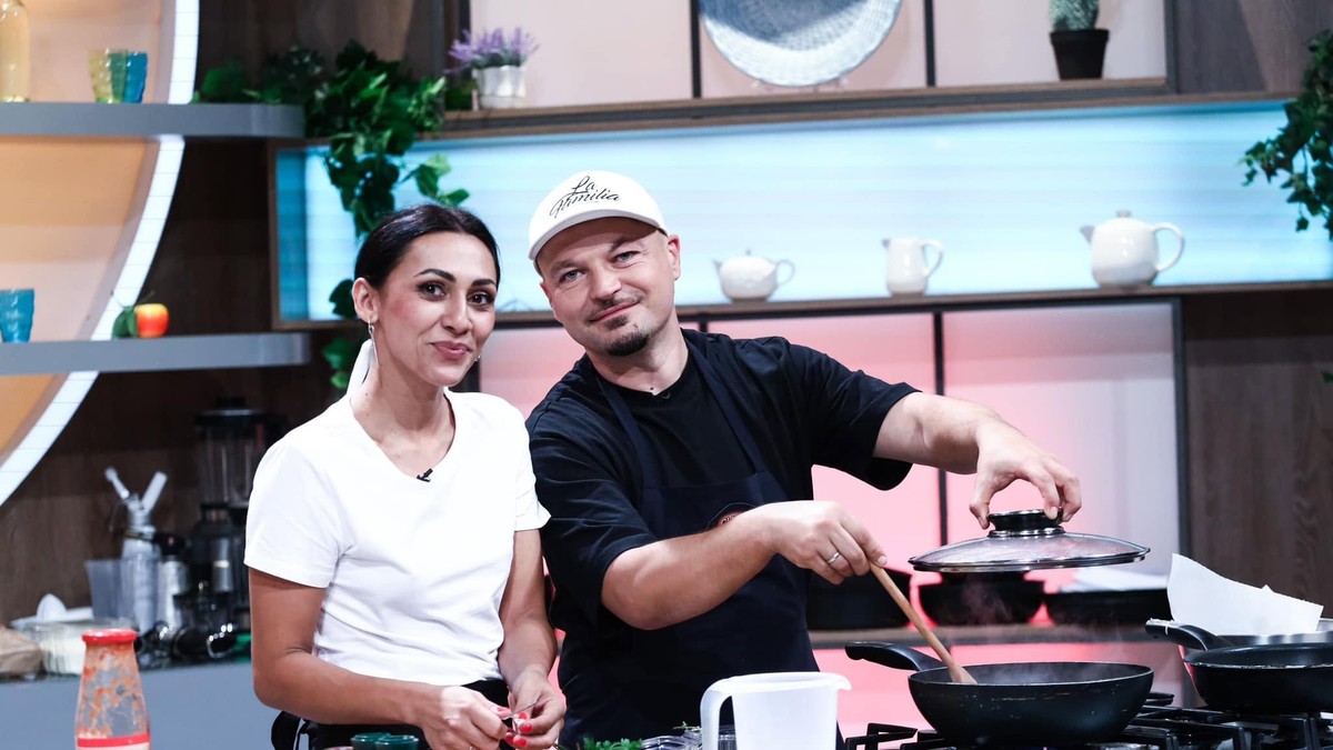 Puya alaturi de sotia lui la Chefi la cuțite