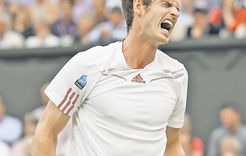 Victoria lui Federer la Wimbledon l-a transformat pe Murray într-un monument al tristeţi