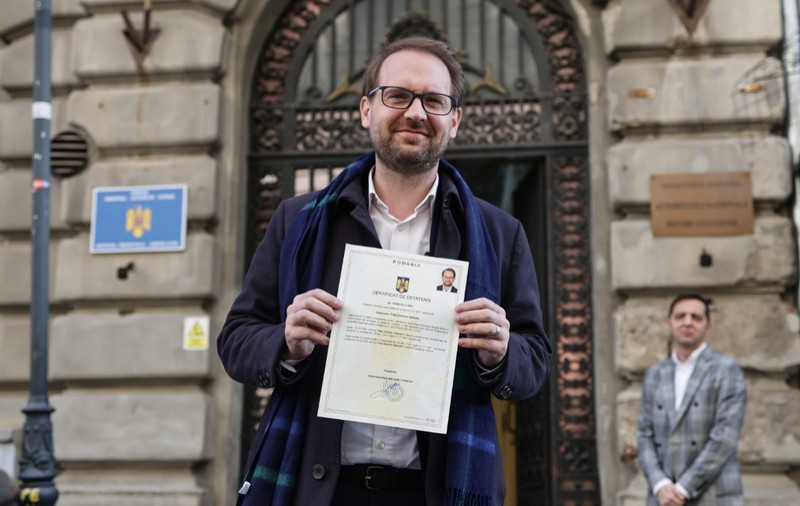 Dominic Fritz a depus jurământul de credință și este acum cetățean român: „Ce imens privilegiu”