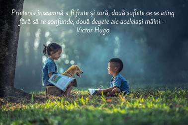 Citate despre prietenie adevărată - Victor Hugo