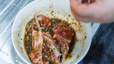 Marinată pentru miel - baiț pentru miel