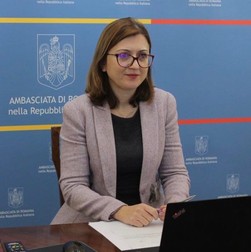 Mirela Videa, atașata pe probleme de muncă și sociale din cadrul Ambasadei României în Italia