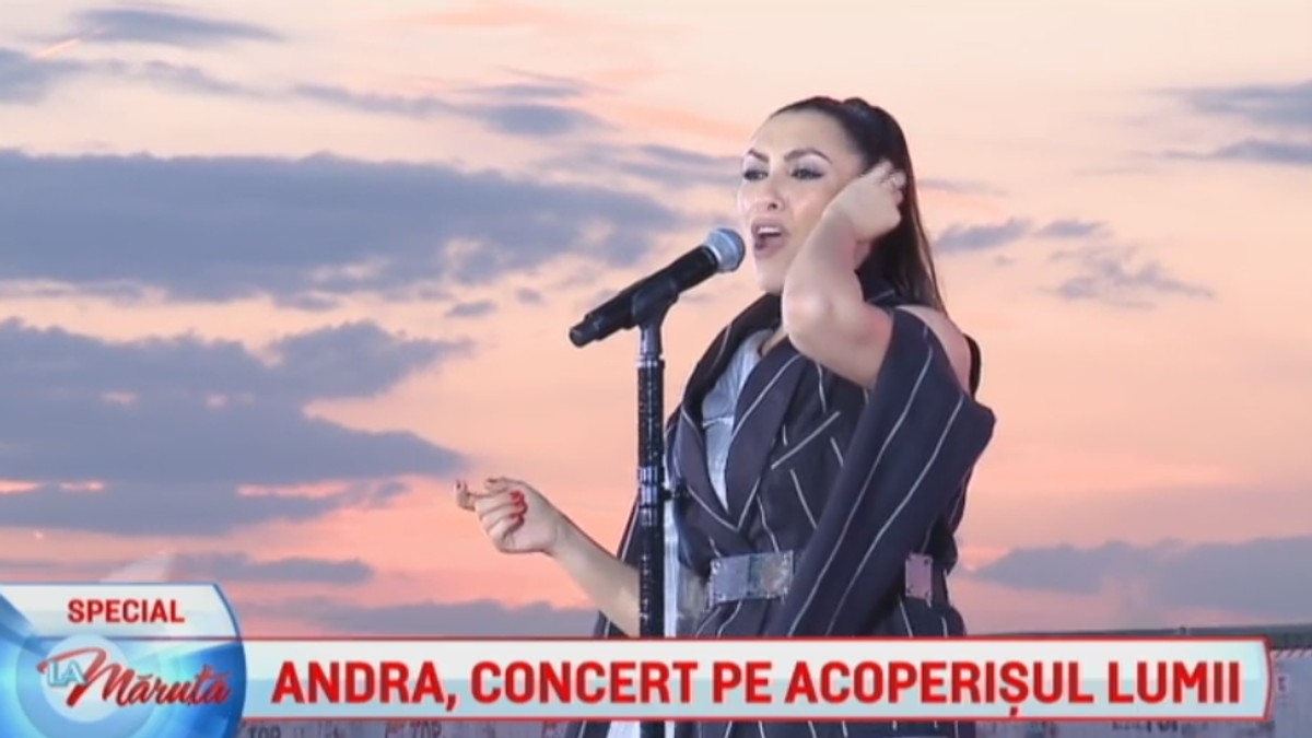 Ritualul Andrei înainte de fiecare concert. Face asta de ani de zile