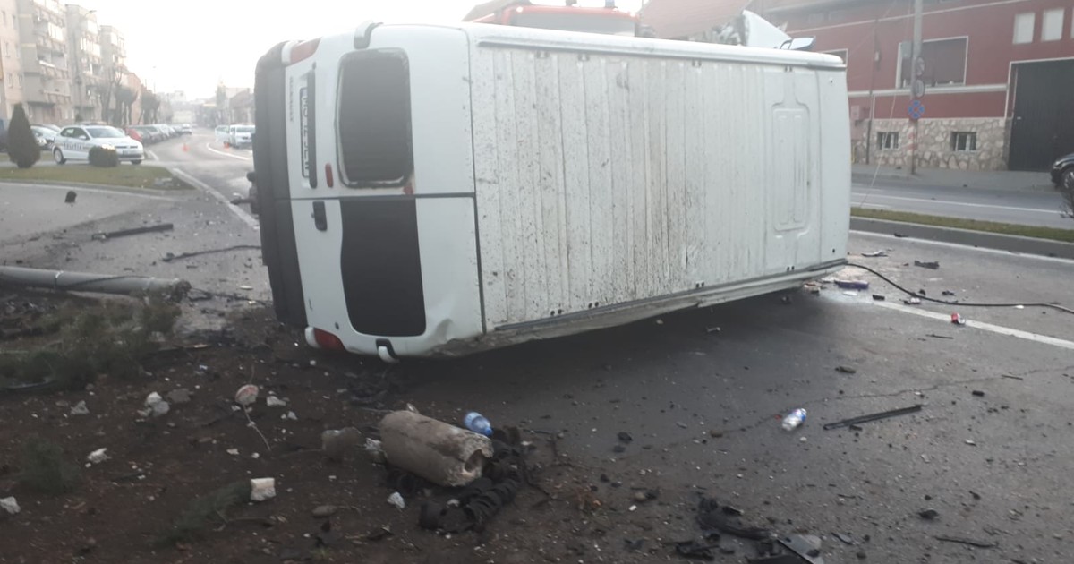 Accident la Târgu Mureş