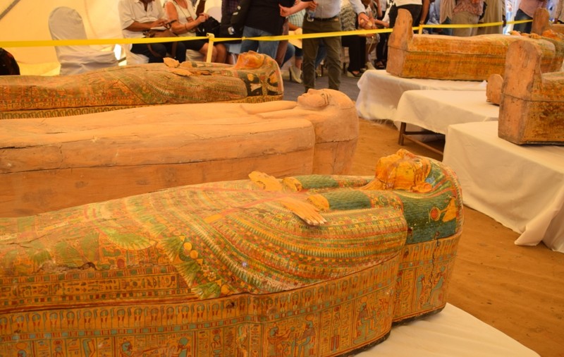 Zeci de sarcofage vechi de peste 3.000 de ani, găsite în Egipt: ”Este cea mai importantă descoperire din epoca modernă”