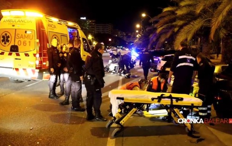 O româncă a fost lovită de o motocicletă a poliției în Mallorca. Femeia e în comă