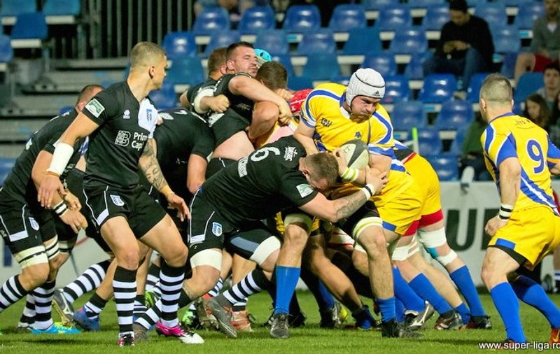 Superliga de rugby 2018, etapa a 11-a. Steaua a pierdut cu Timișoara Saracens, primul eșec stagional