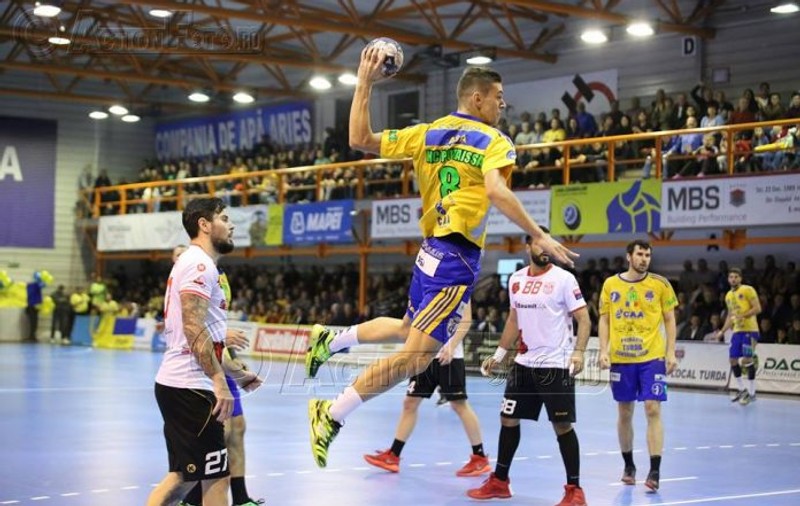 Potaissa Turda, în optimile Cupei Challenge la handbal masculin
