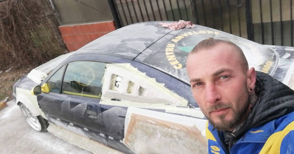 Cristian Perțe, zis Schully și mașina sa