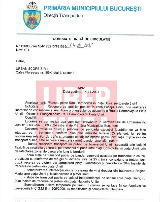 Nicușor Dan a semnat un aviz pentru refacerea Planșeului Unirii, dar lucrarea tot nu începe. Motivul și imagini cu stadiul avansat de degradare