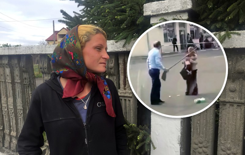Femeia bătută cu coada de la mop de un șofer de microbuz, în timp ce își ținea bebelușul în brațe, condamnată definitiv pentru că a tulburat liniștea publică