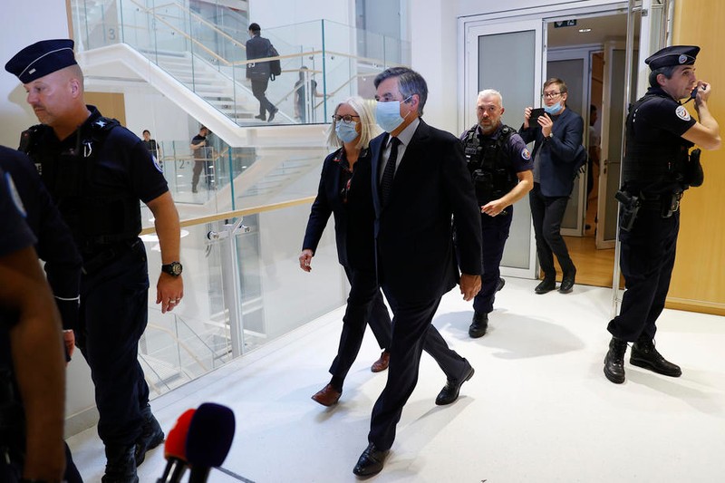 Francois Fillon și soția sa, Penelope