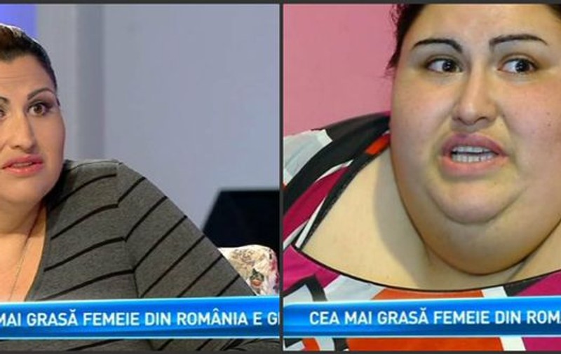 Cea mai GRASĂ FEMEIE din ROMÂNIA este ÎNSĂRCINATĂ