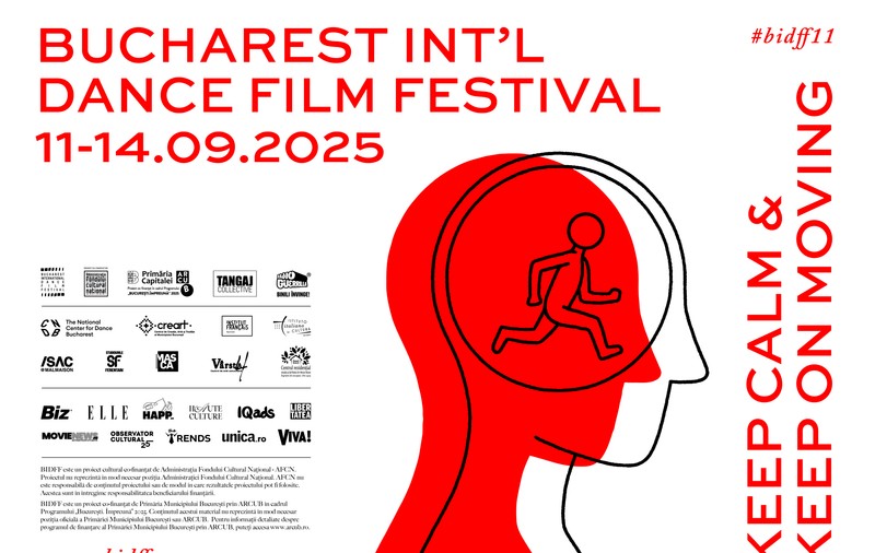 Bucharest International Dance Film Festival anunță cea de-a XI-a ediție: „Keep Calm and Keep On Moving”