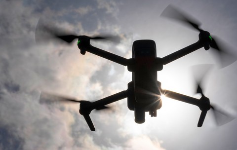 Dronă pe cer. Imagine cu caracter ilustrativ Sursa foto: Profimedia